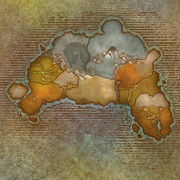 Northrend map, prior to 8.1.5