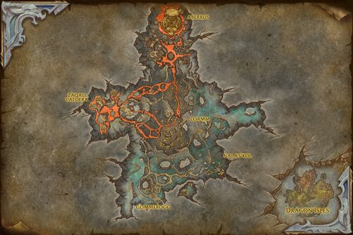 Zaralek Cavern map