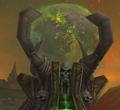 Argus seen from the Eastern Plaguelands in-game.