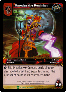 Omedus the Punisher (Heroes of Azeroth) TCG Card.png
