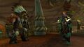 Conversing with Baine after the formation of the Horde Council.