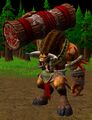Tauren unit with a totem weapon in Warcraft III: Reforged.