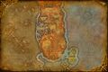 Map of Durotar in Cataclysm.