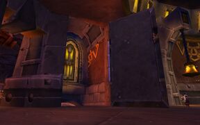 The door to Old Ironforge in the High Seat opened.