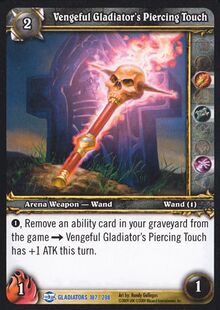 Vengeful Gladiator's Piercing Touch TCG Card.jpg