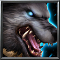 Shadow Wolf unit icon in Warcraft III: Reforged.