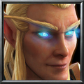 High elf icon version from Warcraft III: Reforged.