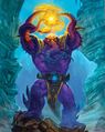 Flamewreathed Faceless in Hearthstone.