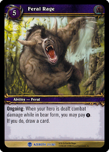 Feral Rage (Heroes of Azeroth) TCG Card.png