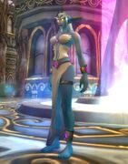 Queen Azshara in World of Warcraft.