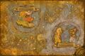 Map of Outland and Azeroth.