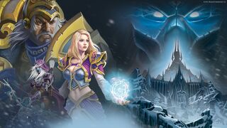 World of Warcraft: Wrath of the Lich King - A Pandemic System Board Game key art