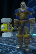 Uther's ghost in Icecrown Citadel.