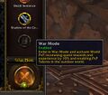 War Mode button in the Specialization & Talents UI prior to patch 10.0.0.