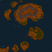 The Broken Isles in Warcraft II.