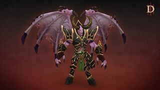 The Mal'Ganis pet in Diablo III, rewarded by the Warcraft III: Reforged Spoils of War Edition.