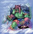 Rehgar in the TCG, by Jim Lee.