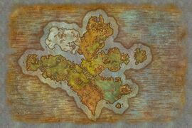 Flight Map in patch 9.1.0, zoomed in