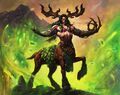 Cenarius, Lord of the Forest, in the TCG.