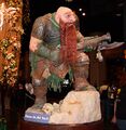 Dwarf statue during E3 2002