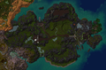 Satellite map of Tanaan Jungle before patch 6.2.