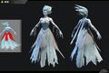 Ghost creep unit concept art and model in Reforged