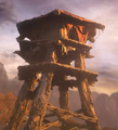 The watch tower seen in the Cataclysm cinematic.