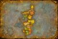 World of Warcraft: Cataclysm map.