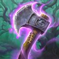 Gilneas' symbol on the Woodcutter's Axe in Hearthstone.