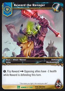 Keward the Ravager TCG Card.jpg