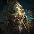 StarCraft II portrait of Gul'dan, with a purchase of the Digital Deluxe Edition and Collector's Edition of Legion.