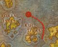 Exile's Reach location as shown for Alliance players as they depart the island to Stormwind.