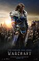 Poster artwork featuring Anduin Lothar in Warcraft.