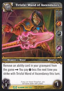 Tirisfal Wand of Ascendancy TCG Card.jpg