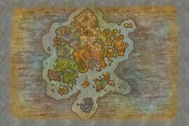 Broken Isles map when zoomed in