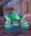An example of the water elemental name bug in Patch 4.0.1.