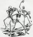 Skeletons from the Warcraft I manual.