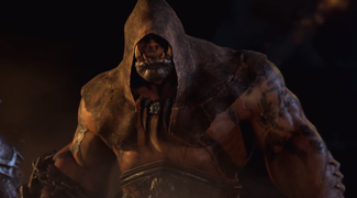 Garrosh hooded during the Warlords of Draenor cinematic.
