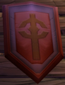 A shield found at The Overlook.