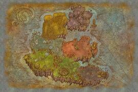 Patch 8.1.5 Flight Map, when zoomed in