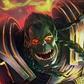 Orgrim Doomhammer's Warchief's Vengeance hero power in Book of Heroes.