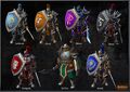 Footmen models for Warcraft: Chronicles of the Second War fan-made mod for Warcraft III: Reforged.