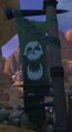 Alternate Draenor Laughing Skull clan banner.