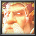 Ghostly Archmage icon from Warcraft III: Reforged.