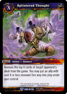 Splintered Thought TCG card.png