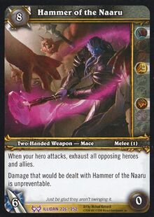 Hammer of the Naaru TCG Card.jpg