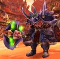 Varok Saurfang as he appeared in Orgrimmar in the Valley of Strength.