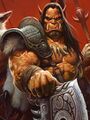 Grom as seen on the Warlords of Draenor wallpaper.