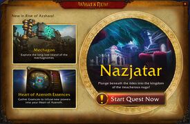 Patch 8.2.0: Rise of Azshara