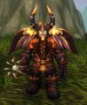 Thargas wearing the helm in World of Warcraft.